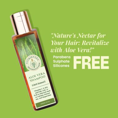 VITMINVEDA: Pure Natural Aloe Vera Shampoo 200ml