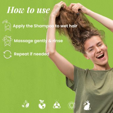 VITMINVEDA: Pure Natural Aloe Vera Shampoo 200ml