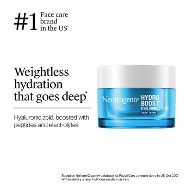Neutrogena: Hydro Boost Hyaluronic Acid Night Cream 50g