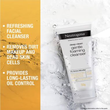 Neutrogena: Deep Clean Foam Cleanser 50 g