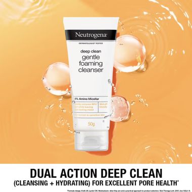 Neutrogena: Deep Clean Foam Cleanser 50 g