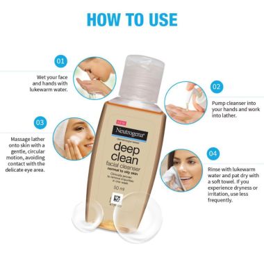 Neutrogena: Deep Clean Facial Cleanser 50 ml