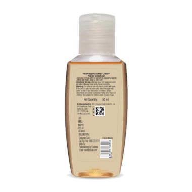 Neutrogena: Deep Clean Facial Cleanser 50 ml