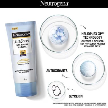 Neutrogena: Ultra Sheer SPF50 80 gm