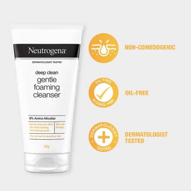 Neutrogena: Deep Clean Foam Cleanser 50 g