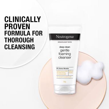 Neutrogena: Deep Clean Foam Cleanser 50 g