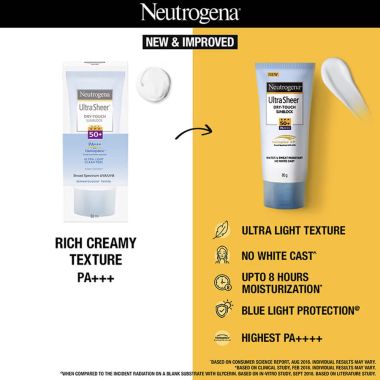 Neutrogena: Ultra Sheer SPF50 80 gm