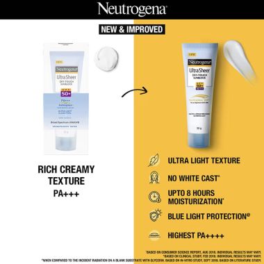 Neutrogena: Ultra Sheer SPF50 30 gm