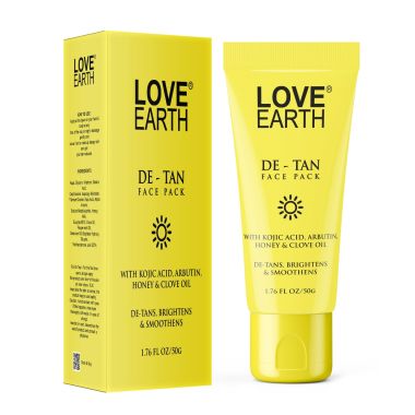 Love Earth: DE-TAN FACE PACK