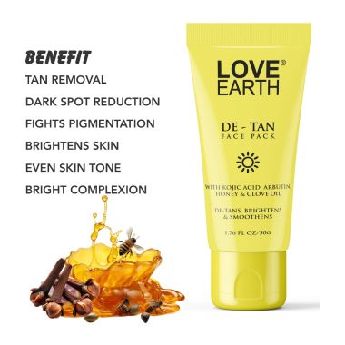 Love Earth: DE-TAN FACE PACK