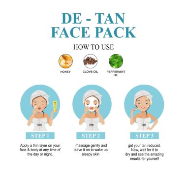 Love Earth: DE-TAN FACE PACK