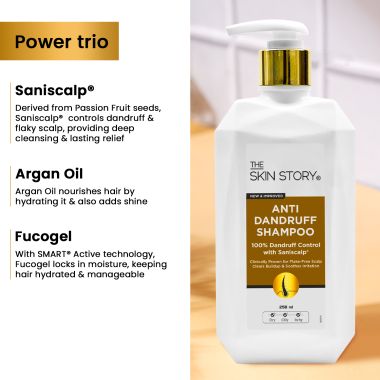 The Skin Story: Anti Dandruff Shampoo 250ML