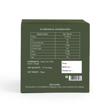 Celeste: Lemon Mint Tea 150gm