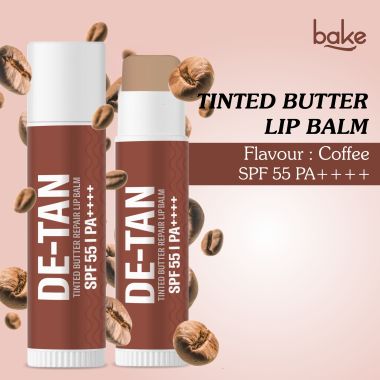 Bake Cosmetics: De-Tan Tinted Butter Lip Balm SPF 55 PA++++
