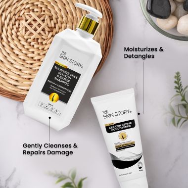 The Skin Story: Sulphate Free Keratin Biotin Shampoo 250ML