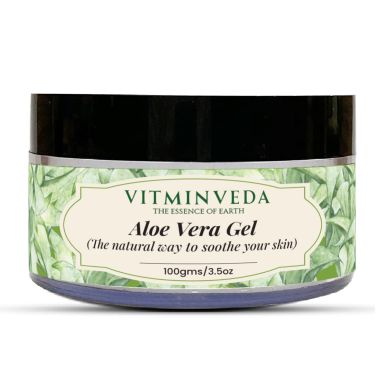 VITMINVEDA: Pure Natural Aloe Vera Gel - 100 gm