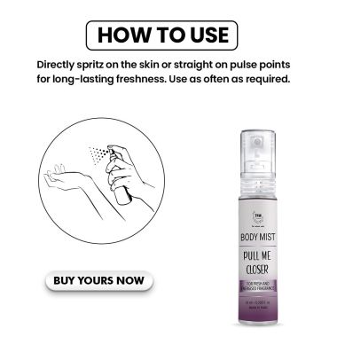 TNW - The Natural Wash: Pull Me Closer Mini Body Mist - 10ml