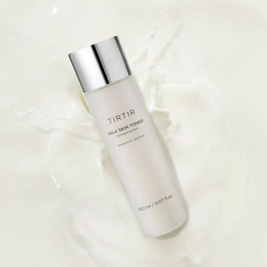 Tirtir: Tirtir The "Glass Skin" Power Duo- Milk Skin Toner 150ml & Ceramic Milk Ampoule 30ml