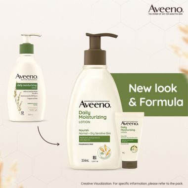 Aveeno: Moisturizing Lotion 354ml (for Normal and Dry Skin)