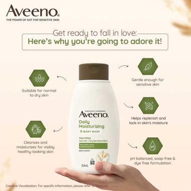 Aveeno: Daily Moisturizing Body Wash 354ml