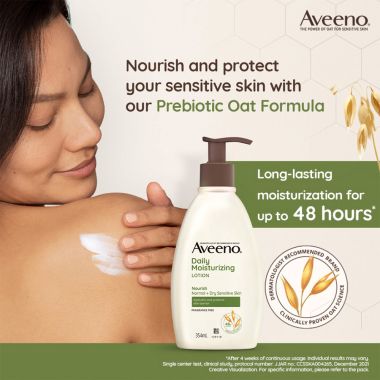 Aveeno: Moisturizing Lotion 354ml (for Normal and Dry Skin)
