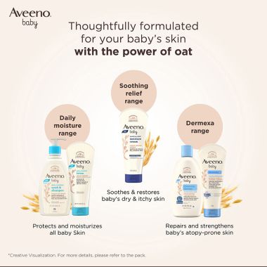 Aveeno: Daily Moisture Wash & Shampoo 532ml