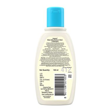 Aveeno: Daily Moisture Wash & Shampoo 100 ml
