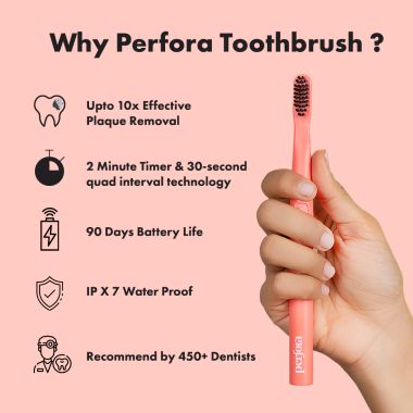 Perfora: Electric Toothbrush - Spicy Coral