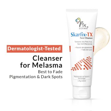 Skarfix -TX Face Cleanser with Tranexamic Acid, Kojic Acid & Niacinamide - 75gm