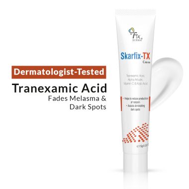 SKARFIX -TX Face Cream Tranexamic Acid + 2% Kojic Acid - 15gm