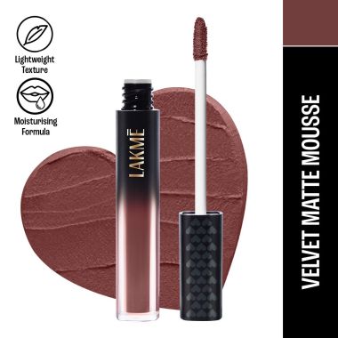 Lakme: Xtraordin-airy Lip Mousse Cocoa Sin