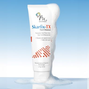 Fixderma: Skarfix -TX Face Cleanser with Tranexamic Acid, Kojic Acid & Niacinamide - 75gm