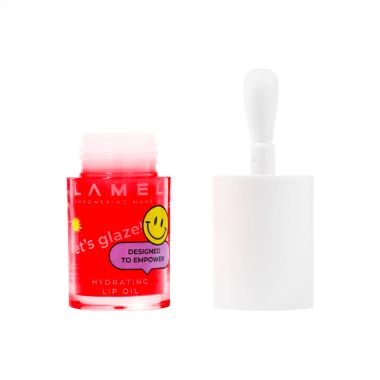 Lamel: Hydrating Lip Oil LET'S GLAZE 403 Sweet cherry