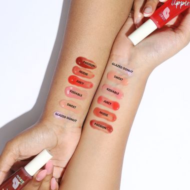 L.A.Girl: On Cloud Nine Glazed Lippie Lipgloss Lip Serum-Nudie