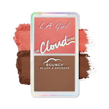 L.A.Girl: On Cloud Nine Bouncy Blush & Bronzer-Coral Bliss
