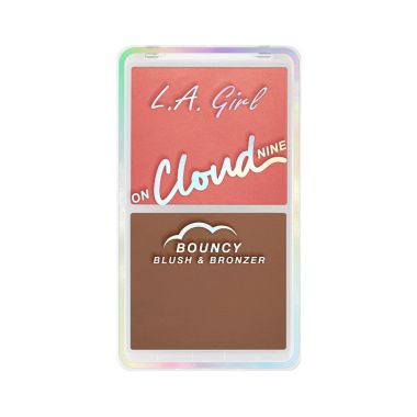 L.A.Girl: On Cloud Nine Bouncy Blush & Bronzer-Coral Bliss