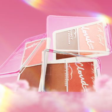 L.A.Girl: On Cloud Nine Bouncy Blush & Bronzer-Coral Bliss