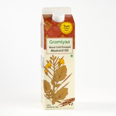 Gramiyaa
: Cold Pressed Mustard Oil 1 Litre