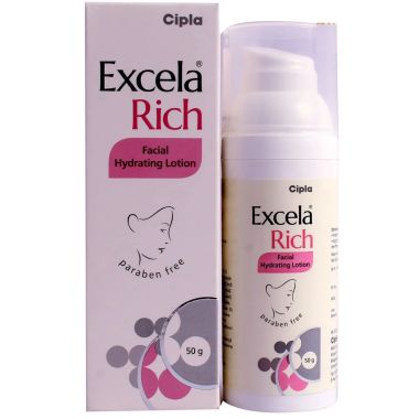 Cipla: Excela Rich Hydrating Lotion 50gm