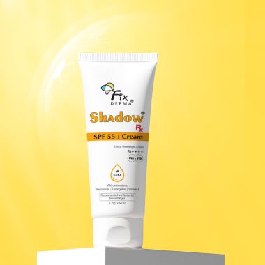 Fixderma: Shadow SPF 55+ Cream PA++++ UVA & UVB Filters -  75g