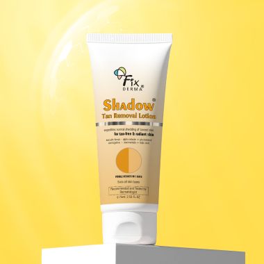 Fixderma: Shadow Tan Removal Lotion, Brightening & Revitalizing Face - 75ml