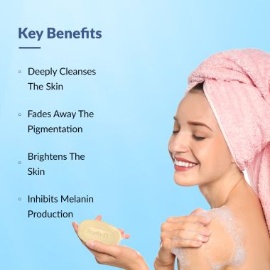 Fixderma: Skarfix -TX 1% Kojic Acid Soap for Glutathione for Pigmentation - 75gm