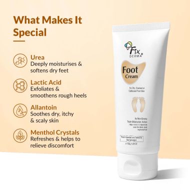Fixderma: Foot Cream For Dry & Cracked Feet - 150ml