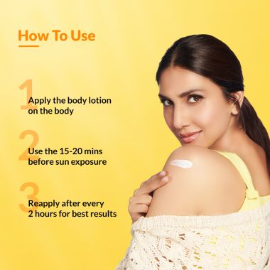 Fixderma: Shadow Sunscreen Body Lotion with SPF 50 PA+++ & 2% Niacinamide -  200 ml