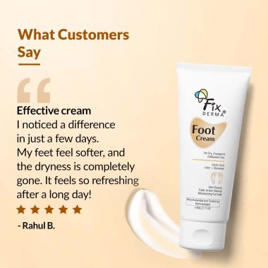 Fixderma: Foot Cream For Dry & Cracked Feet -  60ml