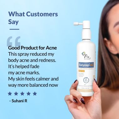Fixderma: Salyzap AZ For Body Acne Spray  - 100ml