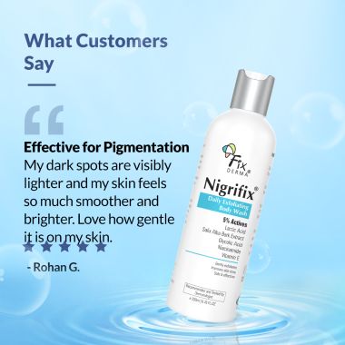 Fixderma: Skarfix Plus Body Wash with Pomengranate fruit extract Niacinamide - 200ml