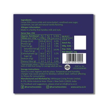 Carra: Miniature chocolate combo - 8 mini bars 15gm each