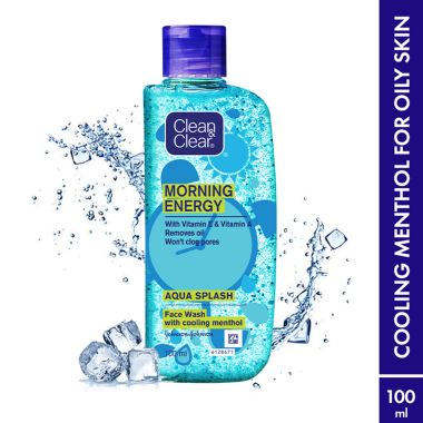 Clean & Clear: Morning Energy Aqua Splash Face Wash 100ml