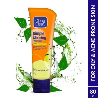 Clean & Clear: Pimple Clearing Face Wash 80gm